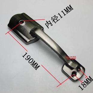 防盗门把手老式 拉手 自动碰锁住卫石牛自动锁芯门外把手单把手外装