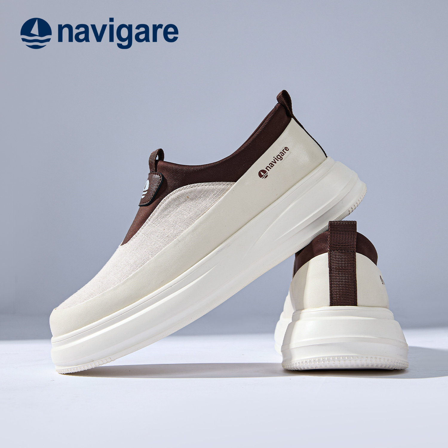 Navigare休闲板鞋男鞋26秋季新款