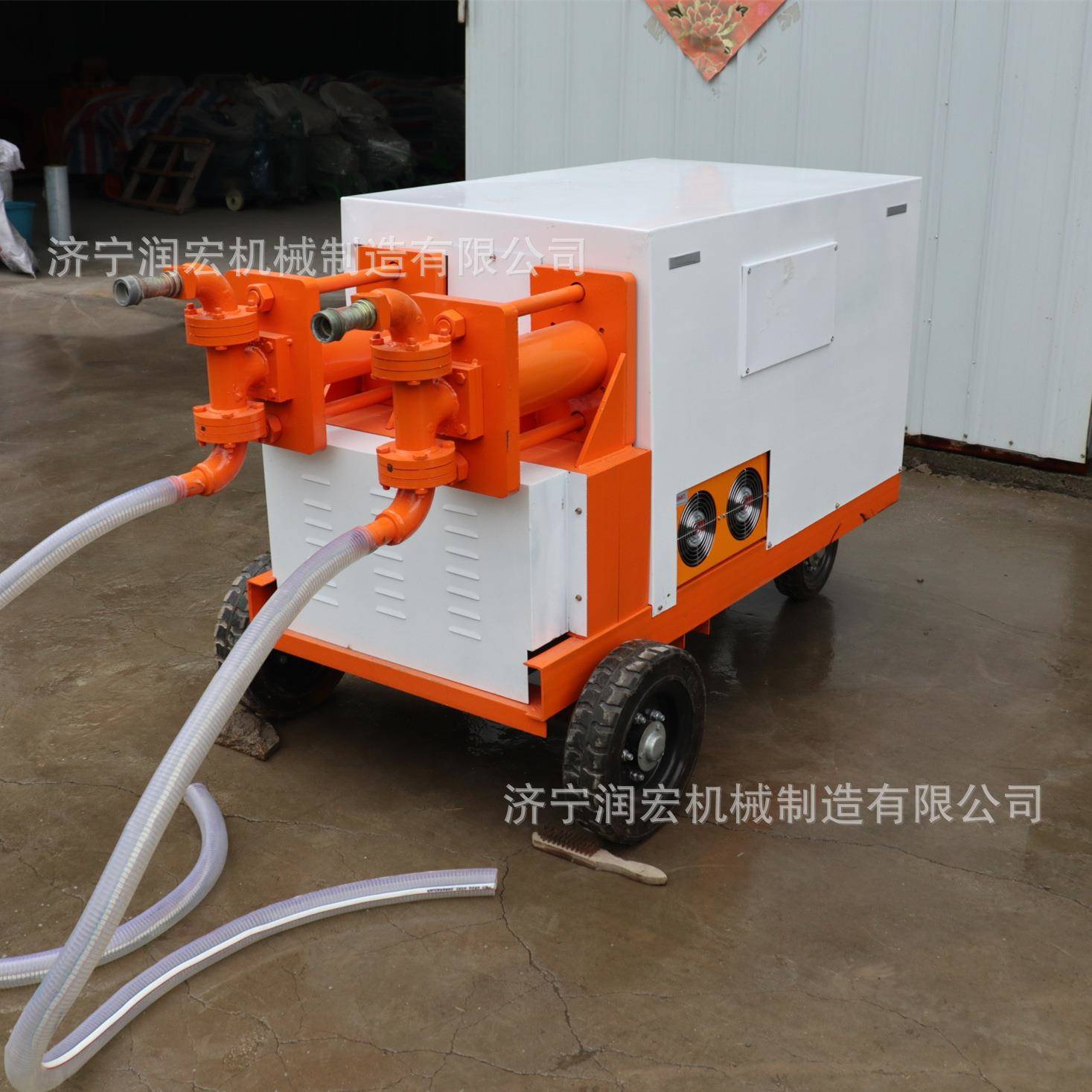 WYB双缸双液注浆机地铁工地高压双缸注浆泵电动水泥灰浆灌浆机