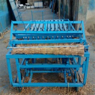 大棚保温草苫机 保温御寒草帘机 自动续线不缠线稻草编织机