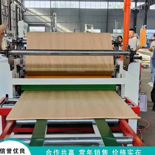 pvc发泡板铝皮复合机 卷对卷覆膜机 自动收放卷铁皮橡胶板平贴机