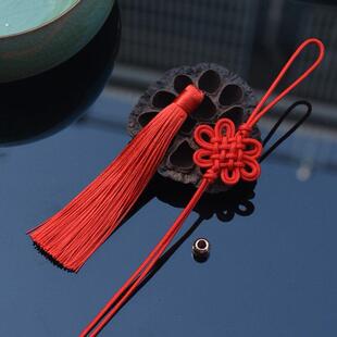 五帝钱中国结编织绳手炼脚炼半成品女编五帝钱的绳子红绳挂件挂绳