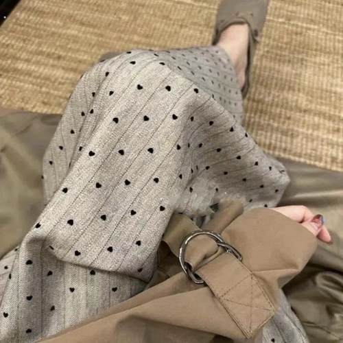 棉绸睡裤女夏薄款人造棉阔腿裤春秋可外穿宽松家居空调九分长裤子