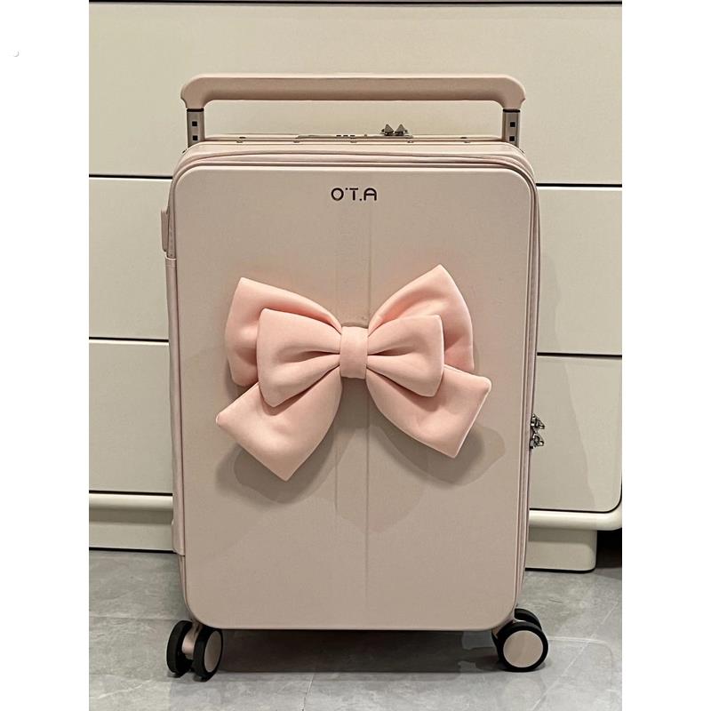 行李箱蝴蝶结装饰高颜值自制diy贴饰芭蕾风可爱少女心手提箱贴饰