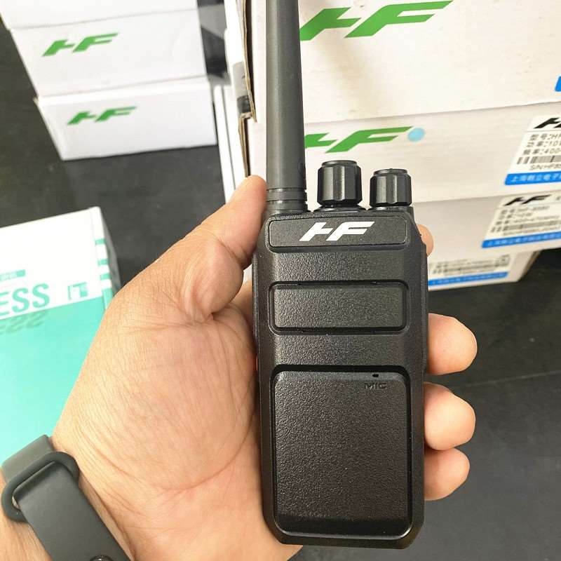 鸿峰HF-M7对讲机大功率远距离防串台防磁工程工厂塔吊保安用手台