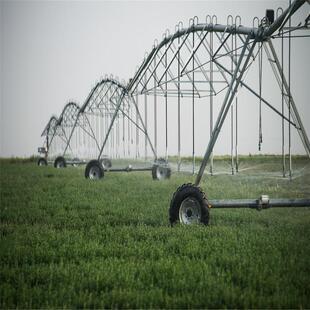 喷灌机中心支轴式喷灌机指针式喷灌机,center pivont irrigation
