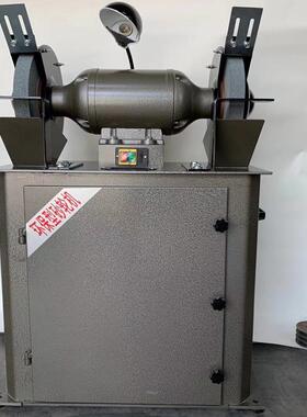 工厂电动除尘砂轮机M3325/M3330/M3335/M3340吸尘环保立式双工位