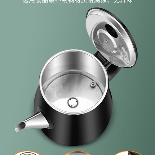 全自动底部上水电j热烧水壶茶吧机茶台茶具304水壶玻璃壶单壶配件