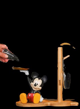 入户玄关钥e匙收纳摆件宿舍家居饰品米奇托盘搬家礼物乔迁新居礼