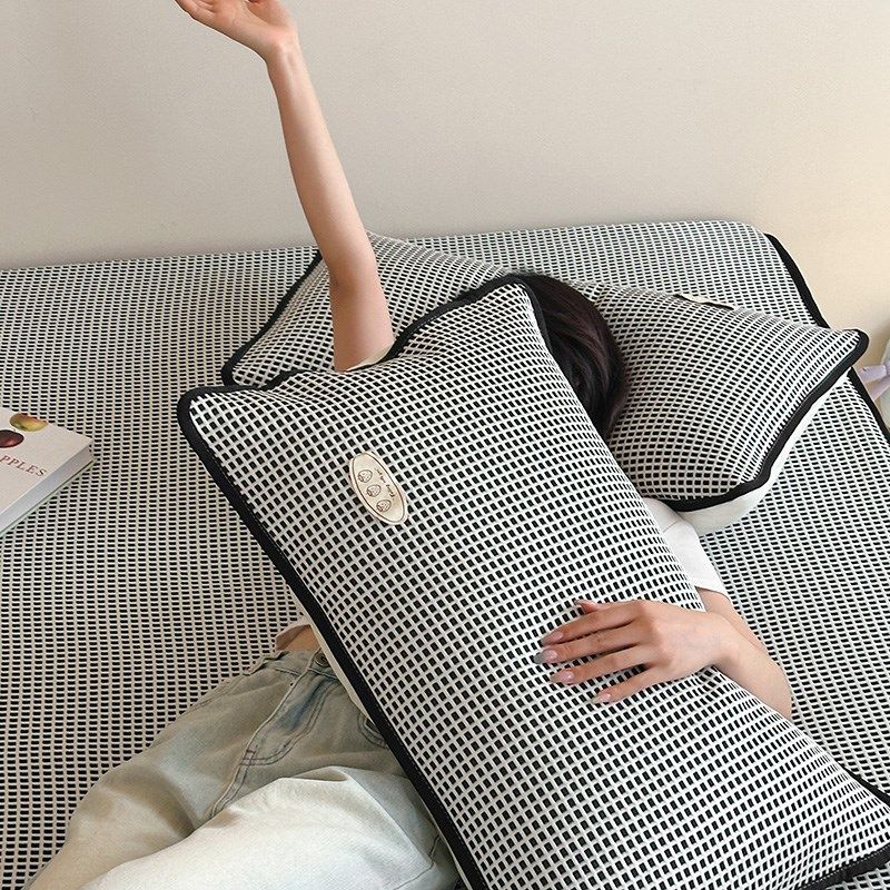 【花脸猫】小奶皮!夏季少女心亲肤柔软凉感冰丝席X软凉席三件套,床上用品,冰丝席,淘宝优惠券,粉丝福利购,淘宝优惠卷