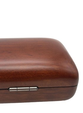 16孔17孔长笛桦木实木便携盒A子木质笛子收纳随行箱包乐器轻体盒