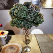 绣球干花云南基地直发真花风干店铺吊顶装 饰ins秋V色摆设干花插花