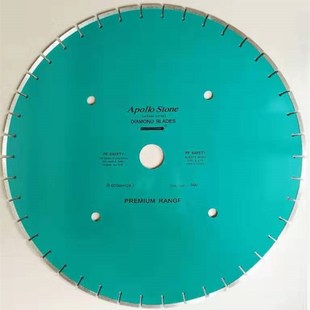 600mm阿波罗金刚石350大理石圆锯片加气K块泡沫砖墙耐火材料切割