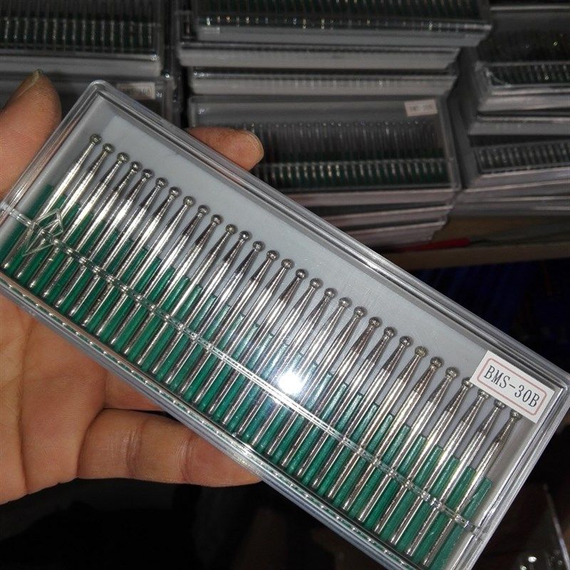 圆鸟牌磨针 钻石磨头 球头磨针 金w刚石磨头30B 40B 50B 60B 20B