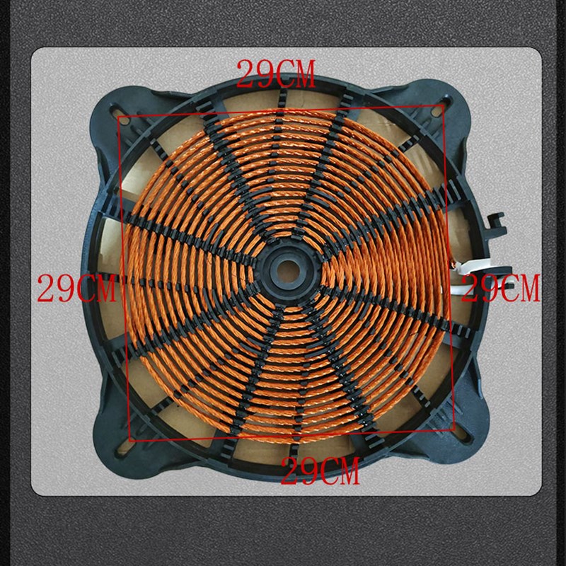 商用电磁炉平炉凹炉线盘8/12/15/20/25/30KWP380V改装汤炒锅通用