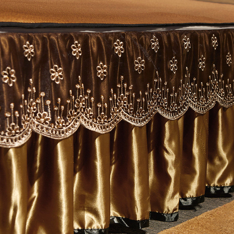 高档床裙款藤席凉席1.8m床1.5mC三件套可折叠双人席子2m夏季空调