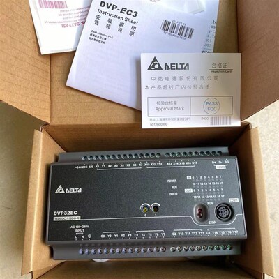 DVP14EC00R3k/T3 16 20 24 30 32 48 60台达PLC可编程控制器全新