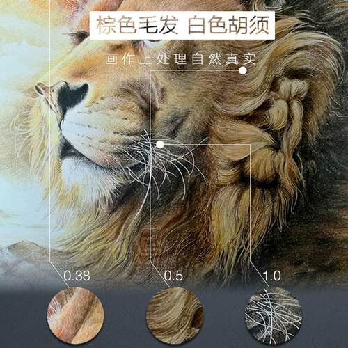 与物共生留白划痕笔素描铅笔彩铅绘画专用划痕压痕笔手绘细节处理