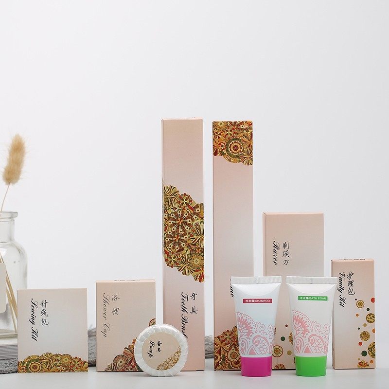 酒店一次性针线包宾馆洗漱用品套装D民宿客房用纸盒针线包支持定