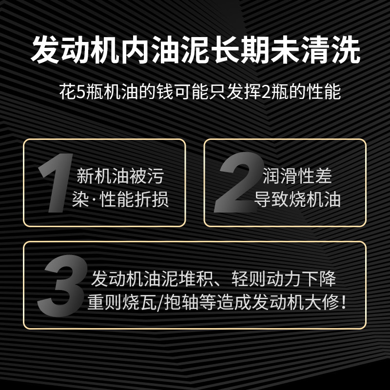 德国进口HB 发动机内部清洗剂汽车专用除积碳免拆清洁油泥机油精