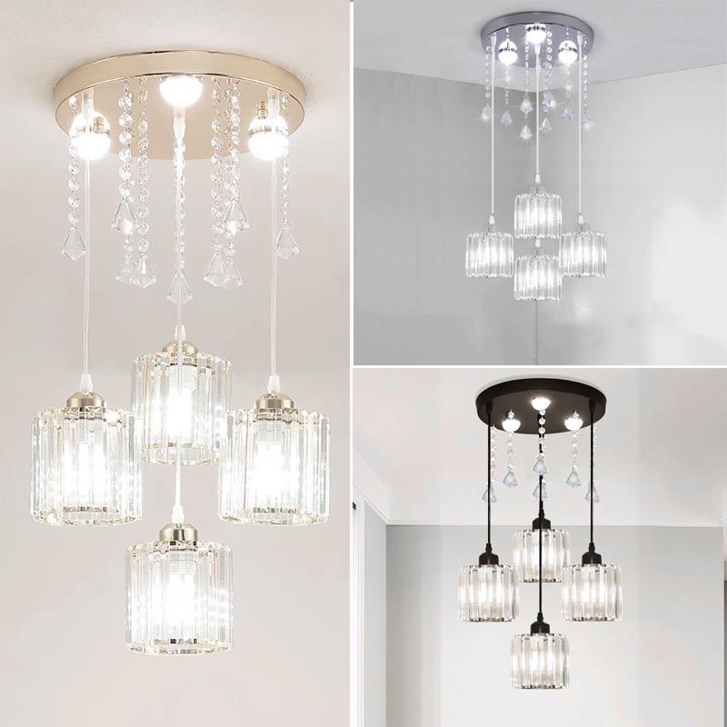 饭厅灯2025新款吊灯现代简约灯具轻奢饭厅餐桌灯饭厅水晶灯设计师