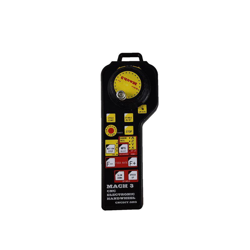新款 Mach3 6轴USB摇杆手柄电子手轮 数控CNC小型雕刻机配件