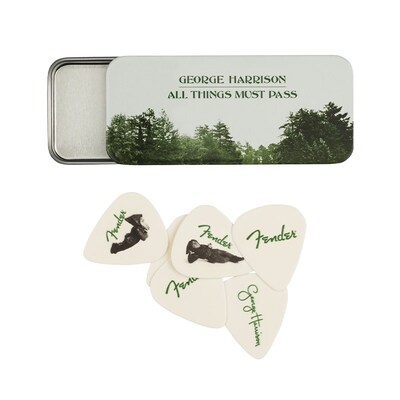 【黑桃家】Fender George Harrison 乔治哈里森拨片带盒中号6片装