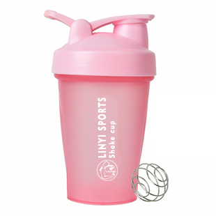 精选便携健身运动代餐奶昔摇摇杯带刻度大容量蛋白粉搅拌水杯小号