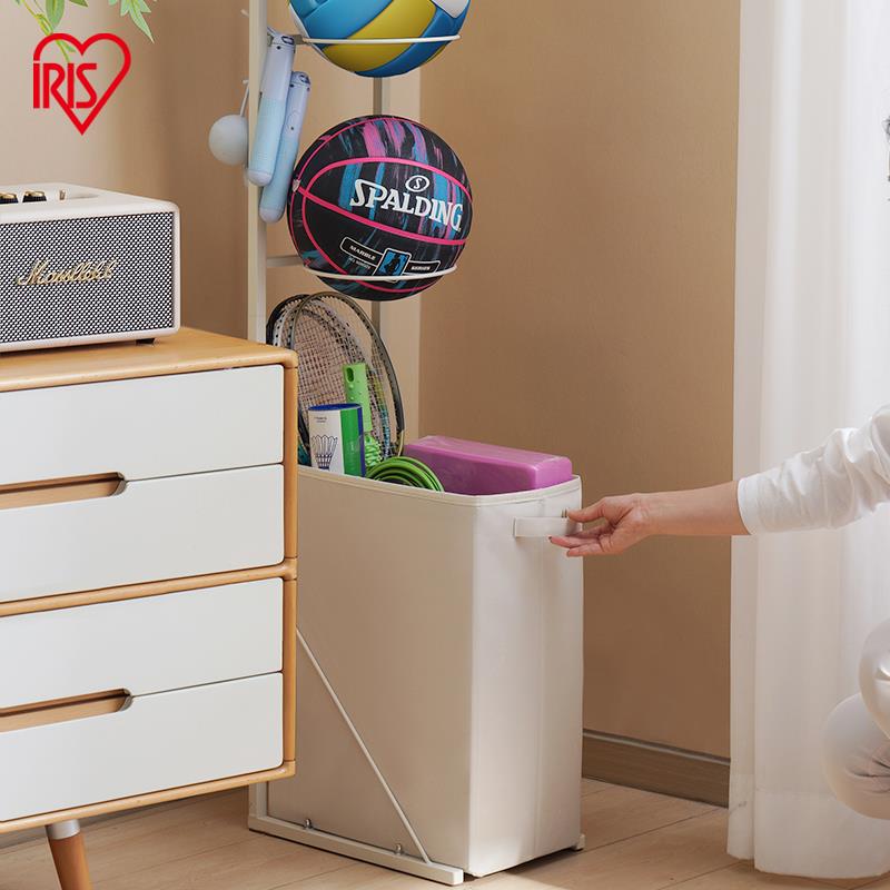 IRIS客厅家用可移动落地置物架篮球收纳层架运动器材整理架爱丽丝