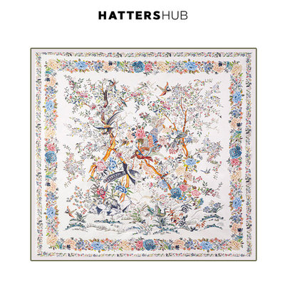 KEYONE桑蚕丝小方巾素绉缎真丝丝巾女士真丝披肩头巾夏季