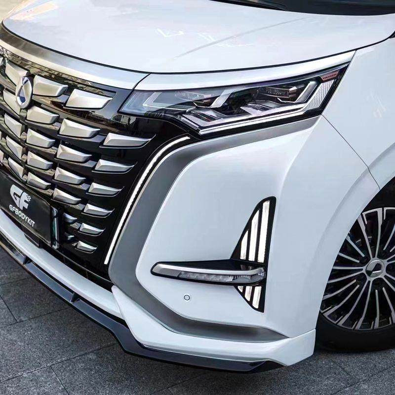 适用22232425年款腾势D9改装原厂胡须灯D9日行雾灯转向日行灯升级