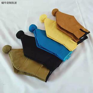 古装越剧京剧戏剧黄梅戏服装戏曲罗帽家丁小二帽管家书童帽武松帽