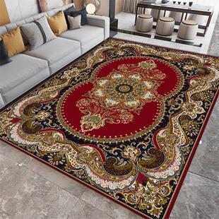 北欧覆古地毯欧式客厅大面积波斯地毯沙发茶几垫名族风伊朗土耳其