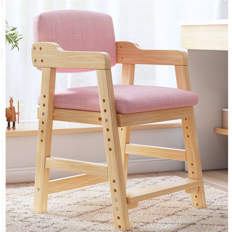优选儿童学习椅可升实木座椅凳子学生书桌写字作业椅子家用靠背餐
