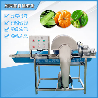 商用佛手瓜分半机大型腌萝卜分半机供应全自动土豆分半机