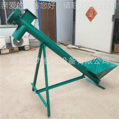 不锈钢管管式螺旋JL-14旋提升机  镀锌螺旋输送机颗粒螺提升机厂