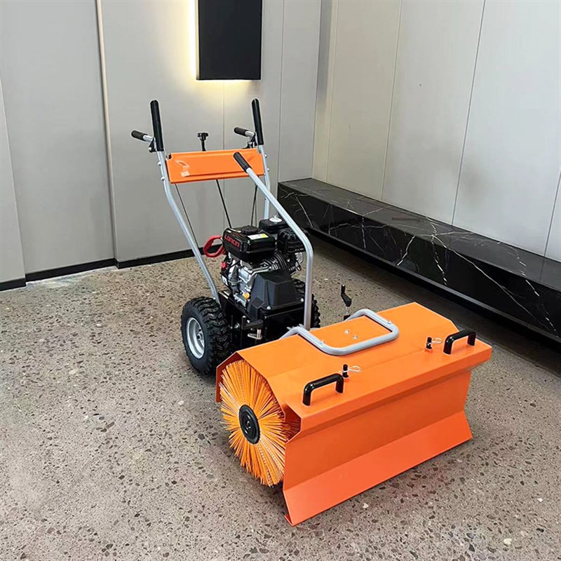 扫雪机路面清扫机设备小型除冰扫雪机驾驶式扫雪机机器