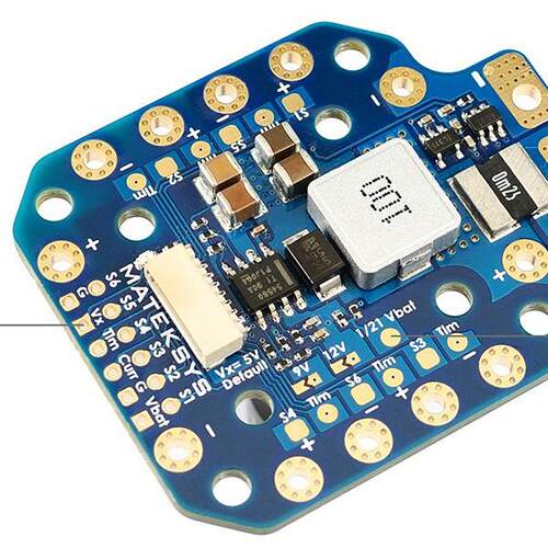 MATEK Mateksys PDB-HEX 12S 5V&12V 航模四周FPV穿越机分电板