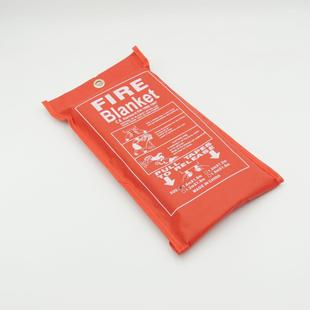 加厚硅胶电焊毯多规格玻璃纤维防火布家用酒店物业火灾逃生灭火毯
