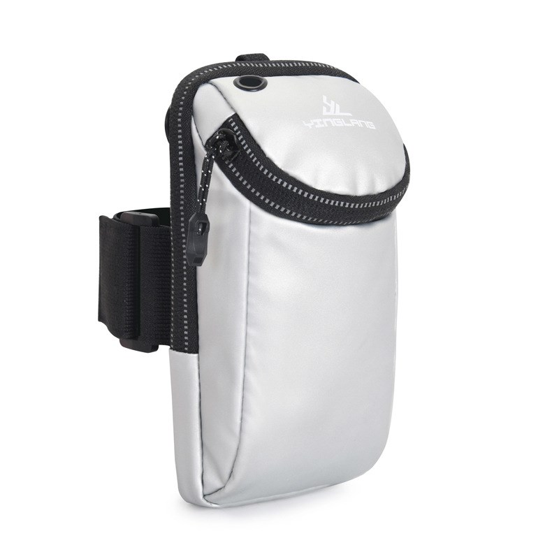 鹰朗户外运动跑步手机臂包单肩斜跨包手机腕包健身手机防水臂袋