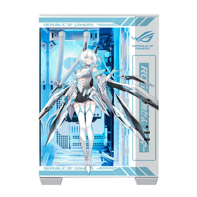Si-A02海王星海景房主题二次元游戏电脑机箱UV打印ROG吹雪RO姬