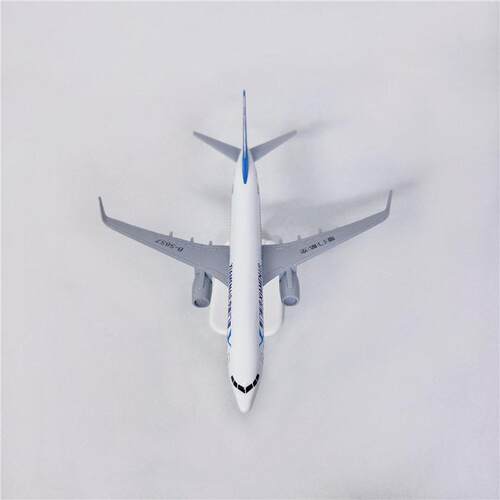 20CM合金飞机模型 真客机 合金静态摆件 厦门航空航模B737战斗机