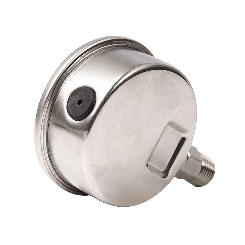 不锈钢耐震压力表厂家YN-100B60/150B螺纹法兰高压耐震压力表