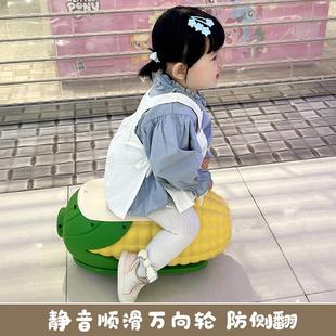 玉米音乐儿童滑行车溜溜车1到3岁宝宝滑滑车小孩滑步车花生车 新款