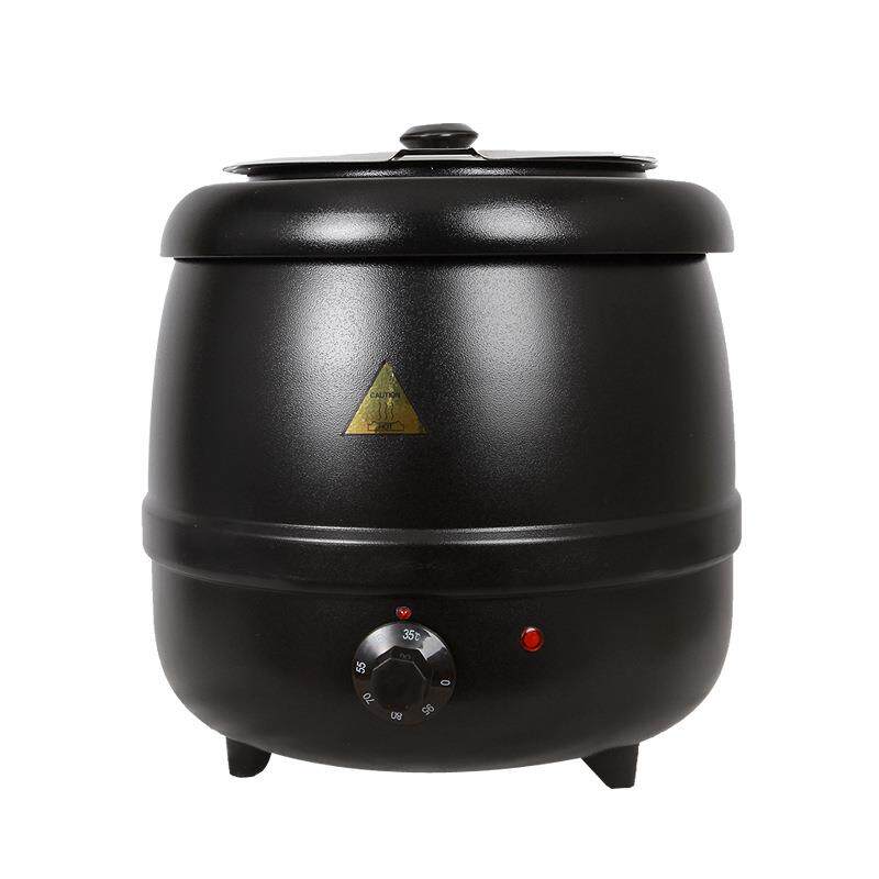 不粘10L黑烫煲 保温汤炉 汤粥炉 电子暖汤煲 自助餐炉蒸锅10L暖汤