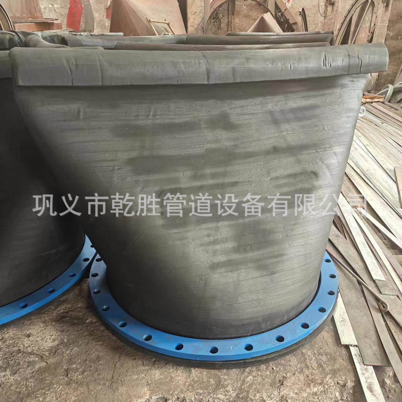 DN800法兰式鸭嘴阀 橡胶止逆阀 鸭嘴式橡胶止回阀厂家