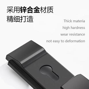 房门锁卧室静音分体直推门锁家用室内卫生间前后门把手锁具 推压式