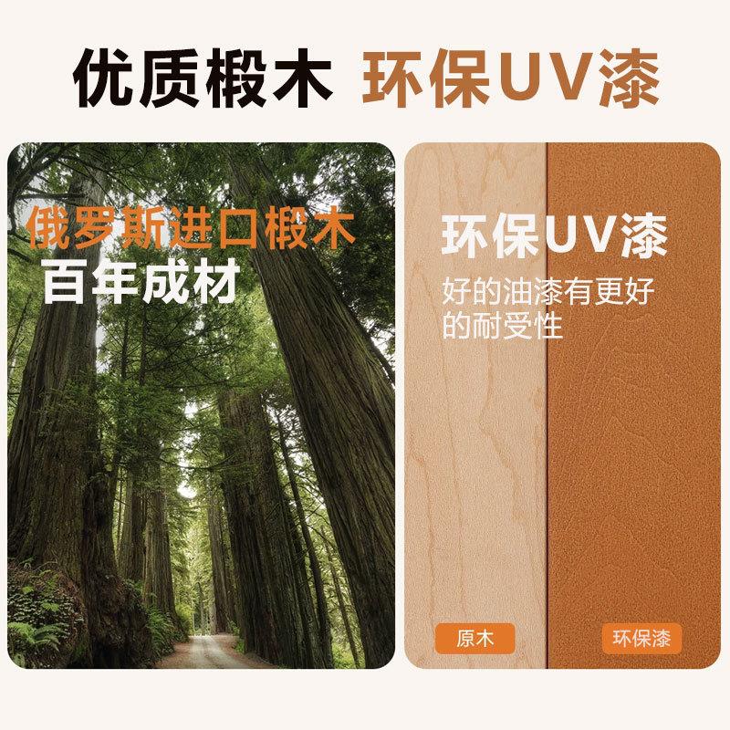 进口椴木百叶窗中古风实木升降家用遮光卷帘客厅卧室木质百叶帘