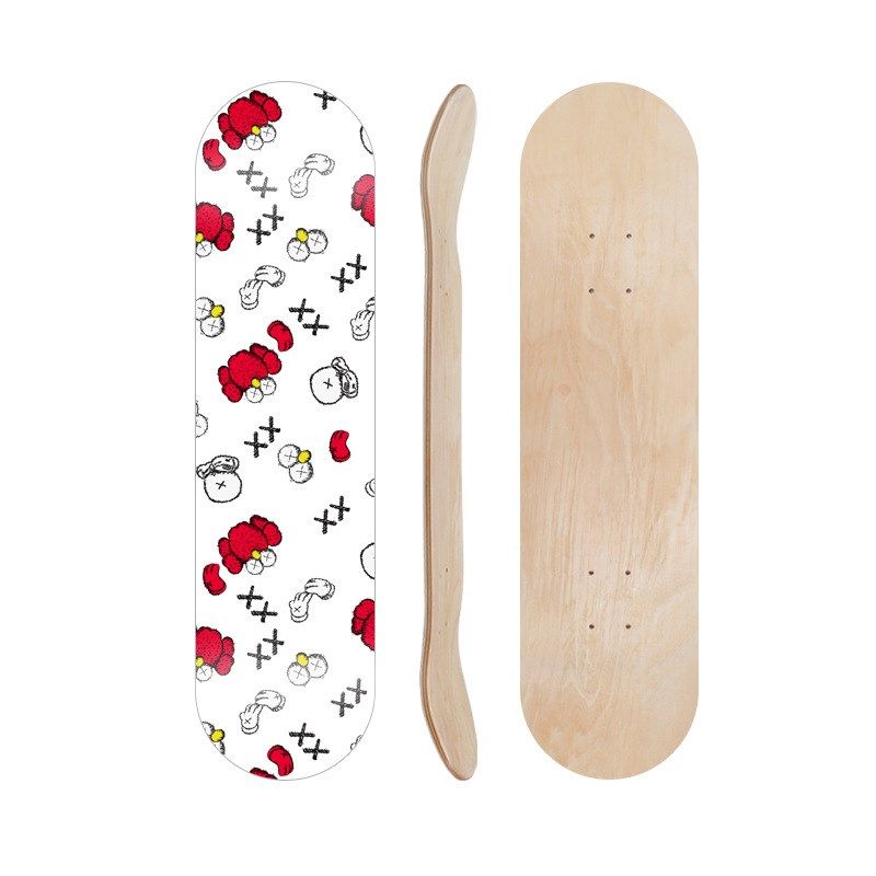 3108新款Kaws成人四轮双翘滑板成人初学者专业滑板