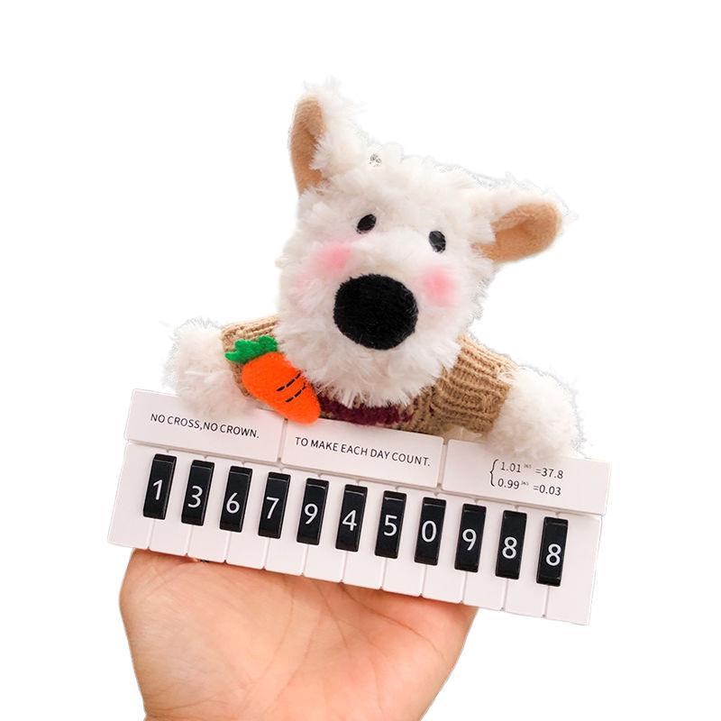 汽车临时停车牌可爱西高地车载电话号码牌车内移车挪车牌